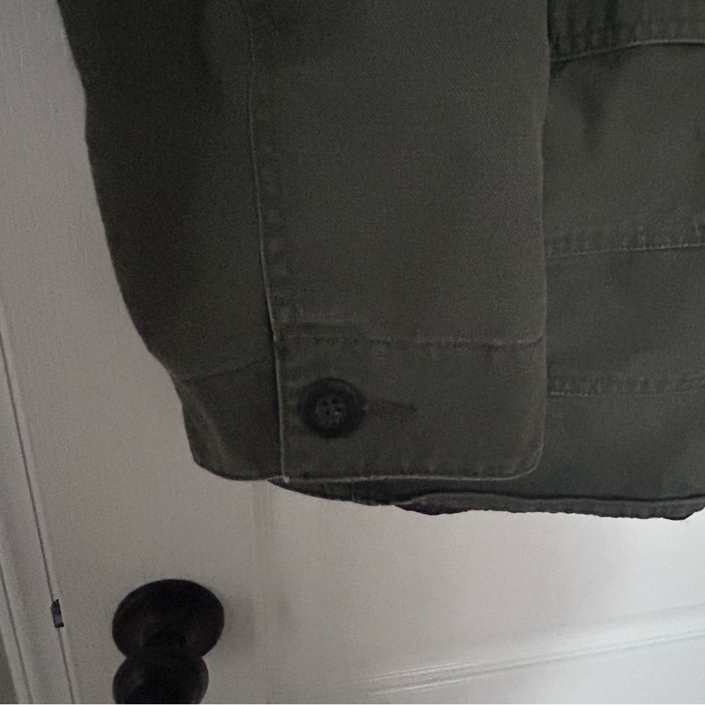 Orvis Men’s Green Barn Coat Jacket Quilted Outdoor 100% Cotton Size XXL - Picture 7 of 15
